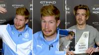 Hilarious Footage Of Kevin De Bruyne Taking The Mick Out Of Jack Grealish During Trophy Presentation Emerges