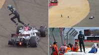 George Russell Heroically Abandoned His Car To Try And Help Zhou Guanyu After Horror Crash