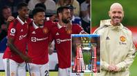 Manchester United are statistically as likely to be relegated from the Premier League this season as being crowned champions