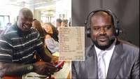 Shaquille O'Neal paid over $25,000 for entire restaurant's tab while on date