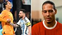 Virgil van Dijk is being 'driven crazy' by two Liverpool teammates who keep using Lionel Messi taunt