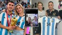 Argentina star's furious ex 'has sold his World Cup winners' medal and final shirt'