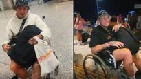 Holidaymaker Skips Two Hour Queue At Airport By Pretending He Needs A Wheelchair