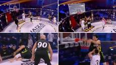 MMA basketball is a real sport, it's as brutal as you'd imagine