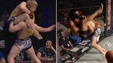 Aussie lad channels his inner Paddy Pimblett and produces flying triangle in pro MMA debut