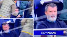 Fan asks Roy Keane for a selfie during Packers vs Giants game, he wasn't having any of it