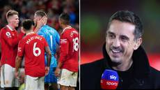 "Absolutely fantastic" - Gary Neville says one Man United player was truly brilliant against West Ham