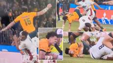 Australian Rugby Star Tom Banks Suffers Horrific Arm Break During Win Over England
