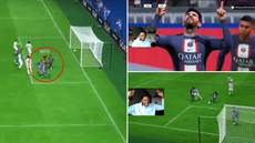 The reaction from new FIFA 23 French commentary team when Lionel Messi scores is a work of art