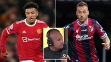 Gabby Agbonlahor claims he would rather have Marko Arnautovic at Manchester United than Jadon Sancho