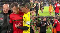 NRL legend calls for life ban for Panthers trainer who allegedly sledged South Sydney star
