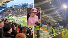 Shamrock Rovers fans slammed after mocking death of the Queen with 'disgusting' chant