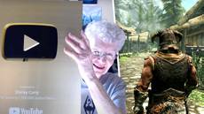 ‘Skyrim’ Grandma Celebrates YouTube Milestone With Shiny New Gold Play Button