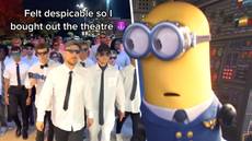 YouTuber Buys Out Whole Cinema To Watch 'Minions: The Rise Of Gru’