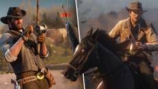 'Red Dead Redemption 2' Player Performs Absurd, One In A Million Lasso Trick