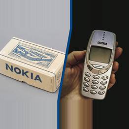 Nokia's first products couldn't have been more different from what it sells today