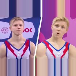 Russian Gymnast Who Wore 'Z' Symbol Banned For Year And Ordered To Return Medal