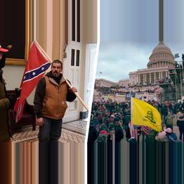 Confederate Flag-Waving Capitol Insurrectionist Cries As He's Found Guilty On All Counts