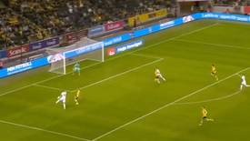 Benjamin Sesko scores Van Basten-esque volley against Sweden, one of the best goals you'll see this season