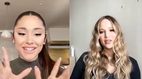 Jennifer Lawrence And Ariana Grande Caught Secretly Texting During An Interview