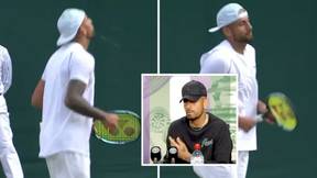 Nick Kyrgios Admits To Spitting In Direction Of Spectator During Wimbledon Clash