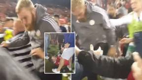 Oli McBurnie Accused Of 'Stomping' On Nottingham Forest Fan During Playoff Semi-Final Pitch Invasion