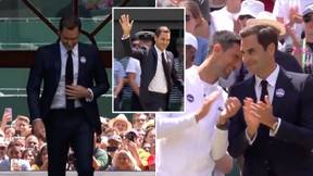 Roger Federer Given Standing Ovation In Spine-Tingling Return To Wimbledon