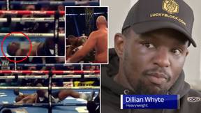 Damning Footage Proves Dillian Whyte's Head Didn't Bounce Off The Canvas AT ALL After 'Illegal' Push