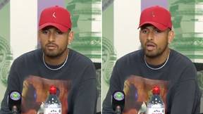 Nick Kyrgios Goes Back-And-Forth With Journalist In Tense Press Conference Exchange