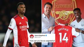 Gabriel Magalhaes Calls Out 'Ungrateful' Arsenal Fans After Negative Reaction To Eddie Nketiah News