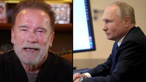 Arnold Schwarzenegger Delivers Powerful Video Message To Vladimir Putin