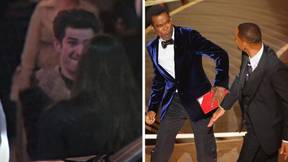 Andrew Garfield Appears To Mimic Will Smith Slap While Leaving Oscars
