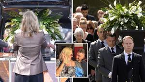 Kelsey's Heartbreaking Final Goodbye To Husband Tom At His Funeral