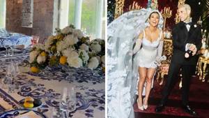 People Are Losing It Over The Portion Sizes At Kourtney's Wedding