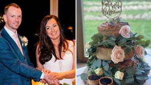 Couple Shock Wedding Guests With 'Meaty' Wedding Cake