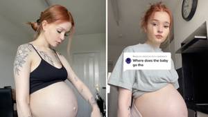 People Baffled As Woman ‘Deflates’ Pregnant Belly
