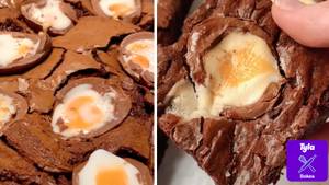 People Are Making Creme Egg Brownies And They Look Delicious