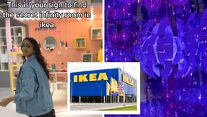 Woman Discovers Secret 'Infinity' Room In IKEA