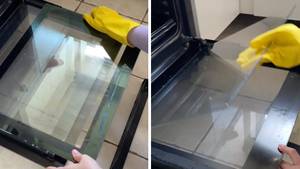 People Are Just Realising You Can Slide The Glass Panel Out Of Your Oven Door