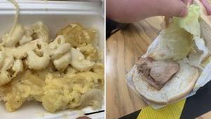 Woman Claims Son Came Home 'Starving' After Being Serve 'Vile' Lunch