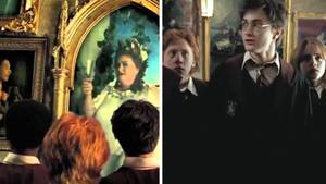 Harry Potter Fans Spot Hidden Link To Crew In Hogwarts Painting