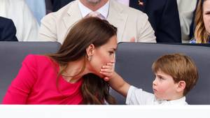Kate Praised For Response To Prince Louis 'Shushing' Her During Jubilee Pageant