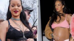 Rihanna Forced To Defend Maternity Style After 'Indecent' Paris Fashion Week Outfit