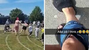 Mum Speaks Out After Being Pushed Over By Another Mum During Sports Day Race