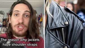 People Are Just Discovering Why Jackets Have Shoulder Straps