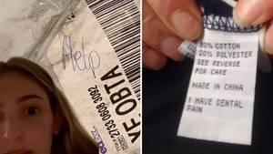 Shein Responds To Claims About 'Help' Messages On Clothes Tags By Factory Workers