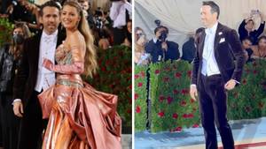 People Are Obsessing Over Ryan Reynold's Reaction To Blake Lively's Dress Reveal