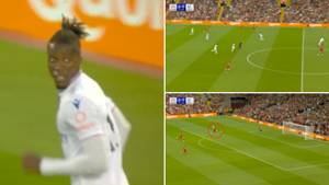 Wilfried Zaha scores with brilliant finish against Liverpool