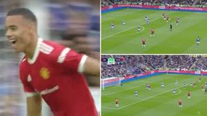 Mason Greenwood Scores Absolute Rocket For Manchester United Vs Leicester