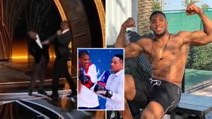 'Next Time Close Your Fist' - Anthony Joshua Had The Greatest Reaction To Will Smith Slapping Chris Rock